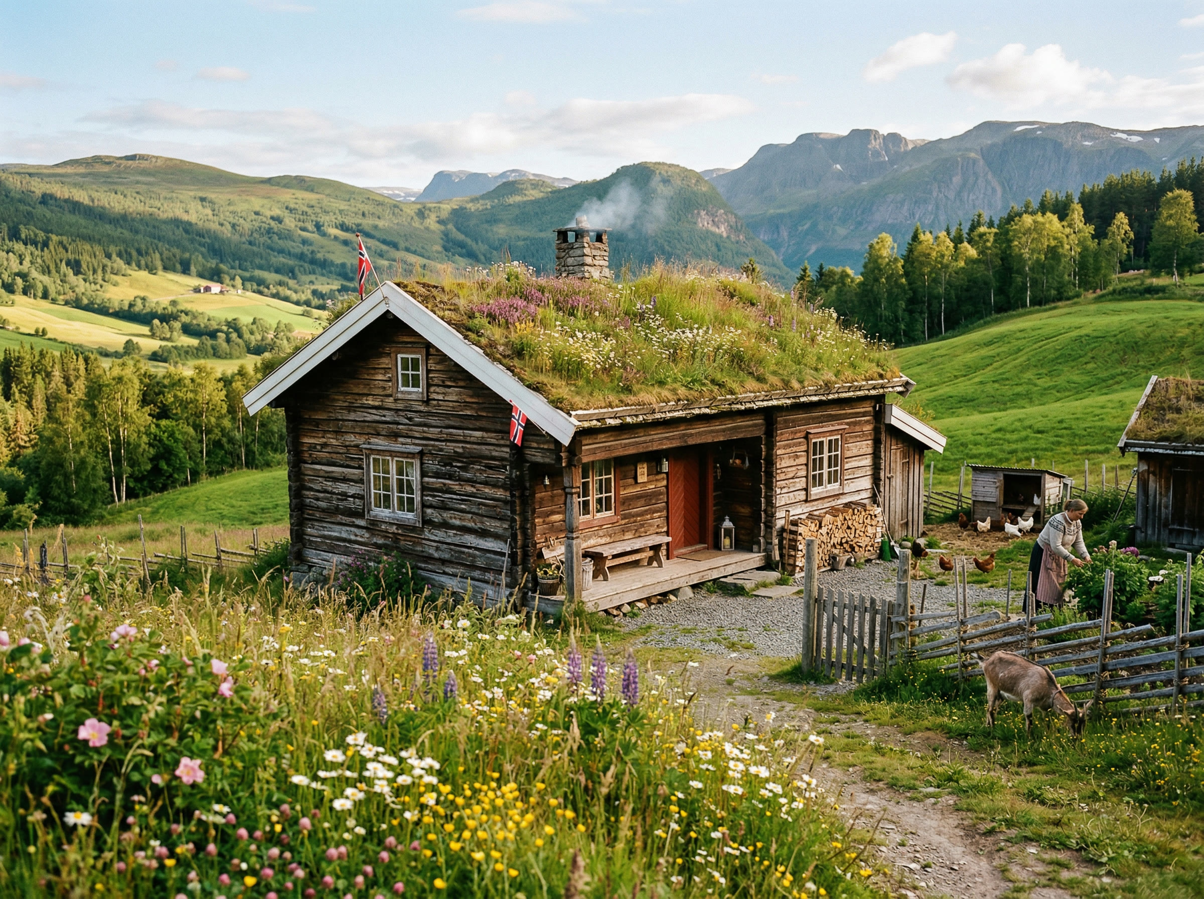 Hovedbygningen på Joval Gård